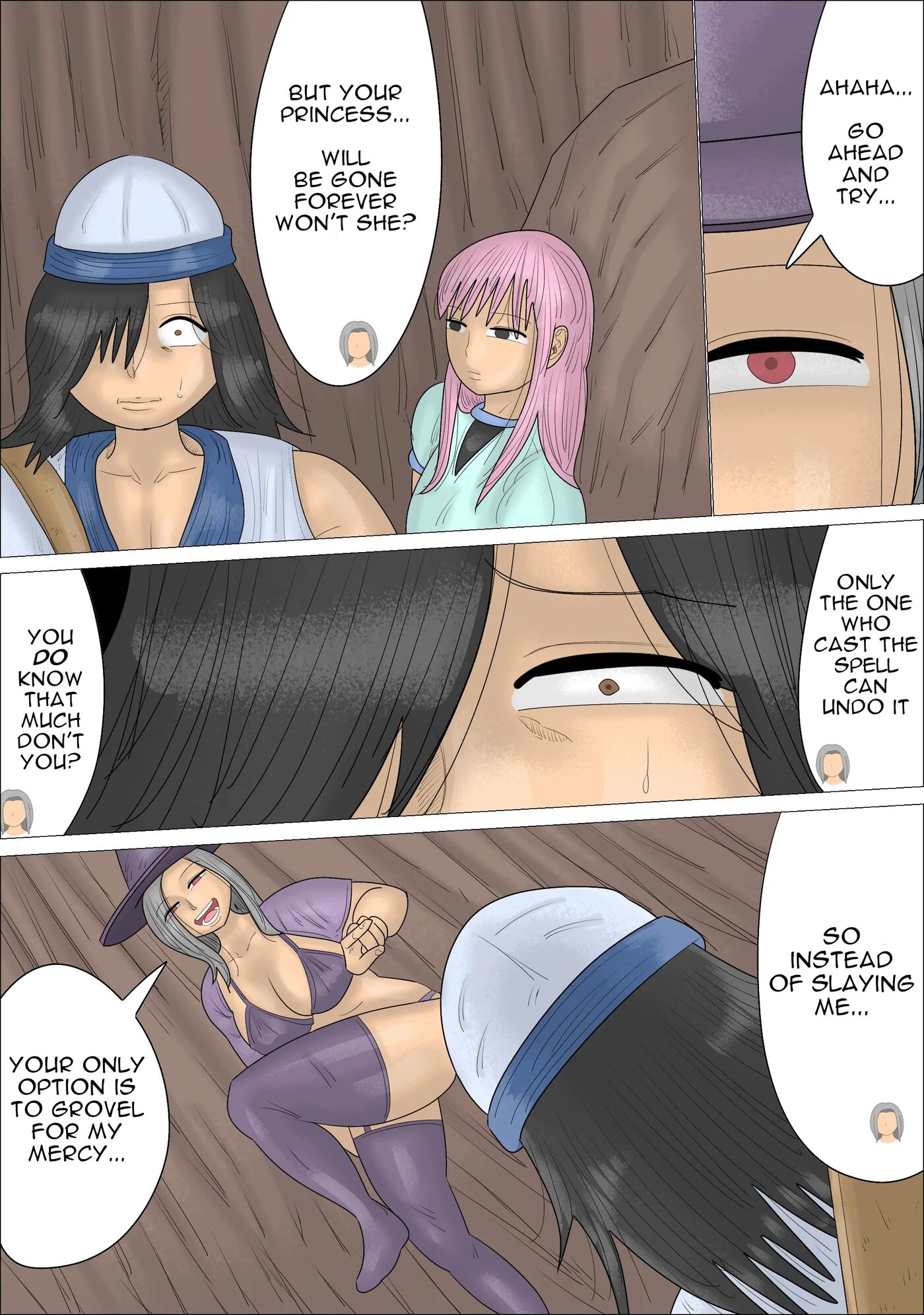 Reverse Ntr! The Hero Is Gender-bent By Magic In Front Of His Princess... Chapter 1000 Page 8